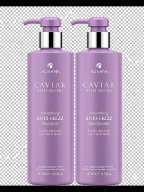 Caviar Anti-Aging Smoothing Anti-Frizz Shampoo & Conditioner - Lavender